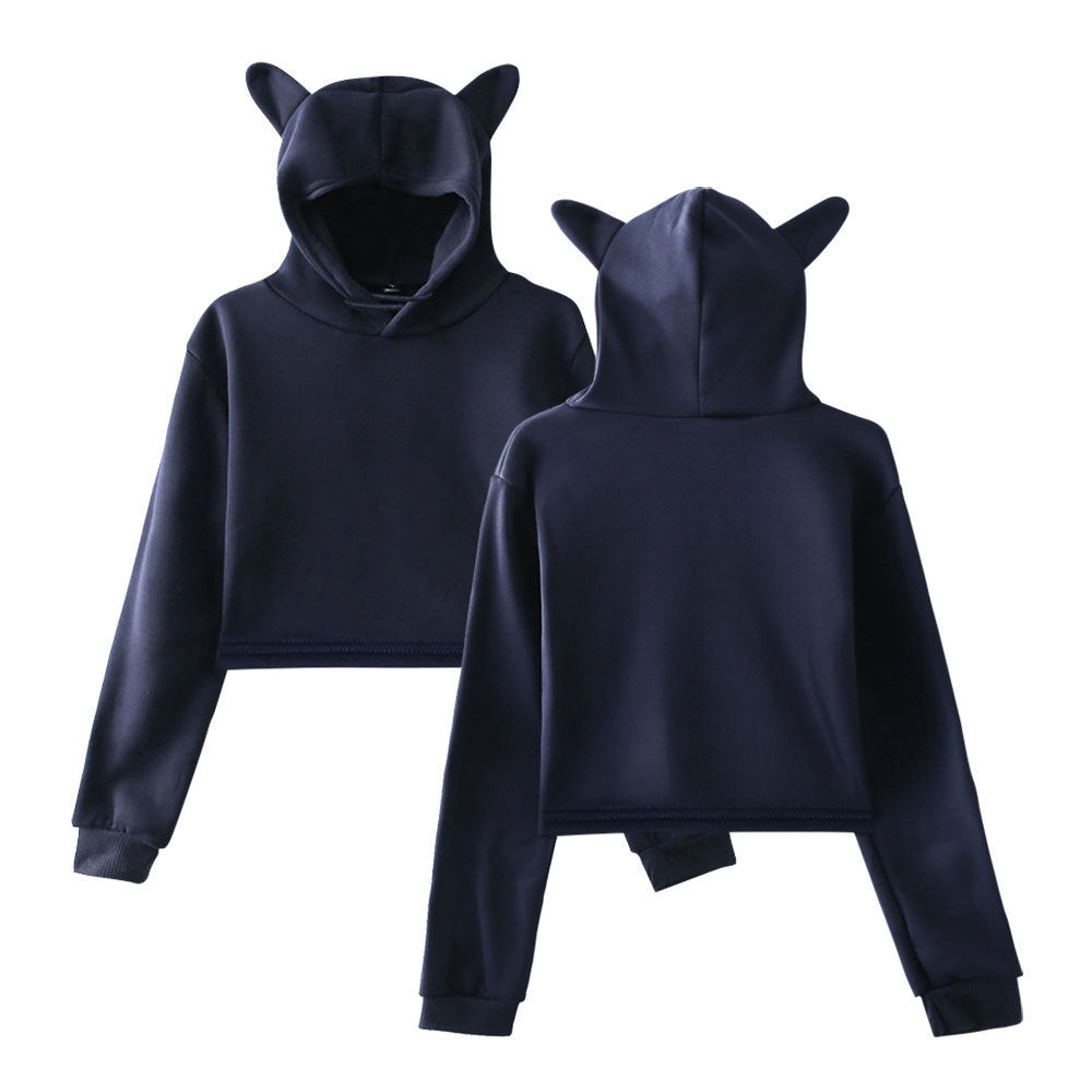 Women’s Crop Hoodie – Trendy Streetwear Pullover