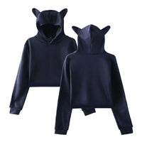 Women’s Crop Hoodie – Trendy Streetwear Pullover